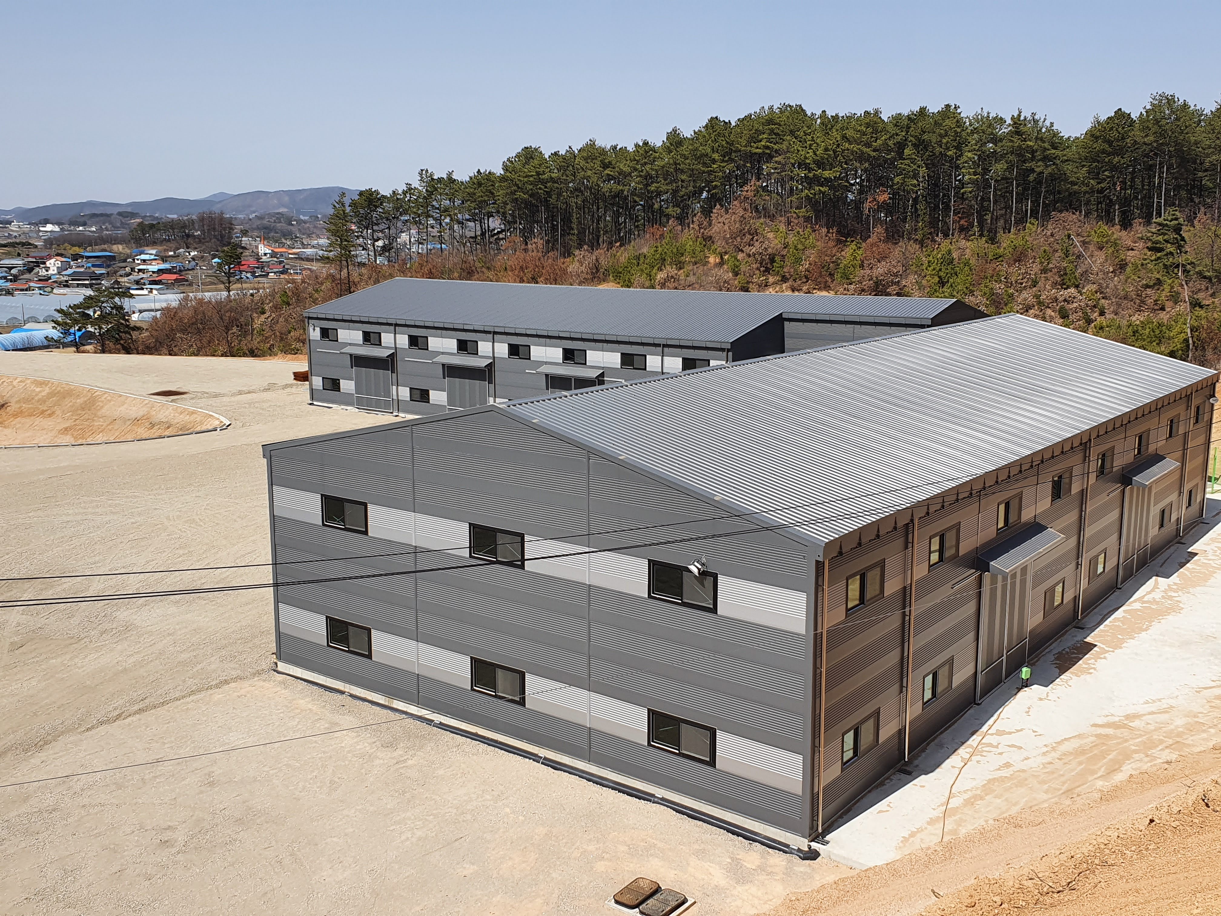 한펠 생산 공장 전경
